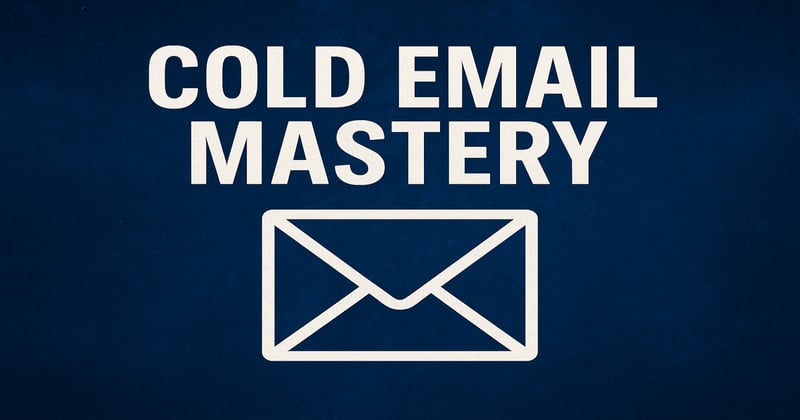 π₯ Cold Email Mastery: The Brutal Truth About Booking More Meetings Without Sounding Like a Robot