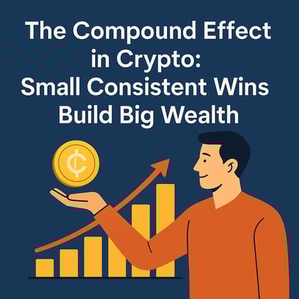 The Compound Effect in Crypto: Small Consistent Wins Build Big Wealth