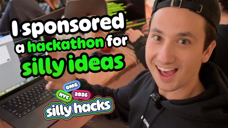 I sponsored a hackathon for silly ideas