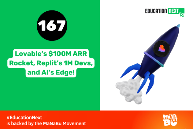 #167: Lovable’s $100M ARR Rocket, Replit’s 1M Devs, and AI’s Edge!