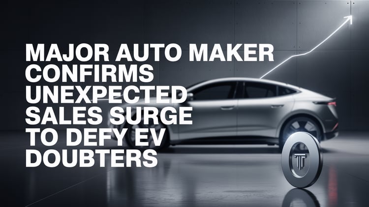 Major Auto Maker Confirms Unexpected Sales Surge to Defy EV Doubters