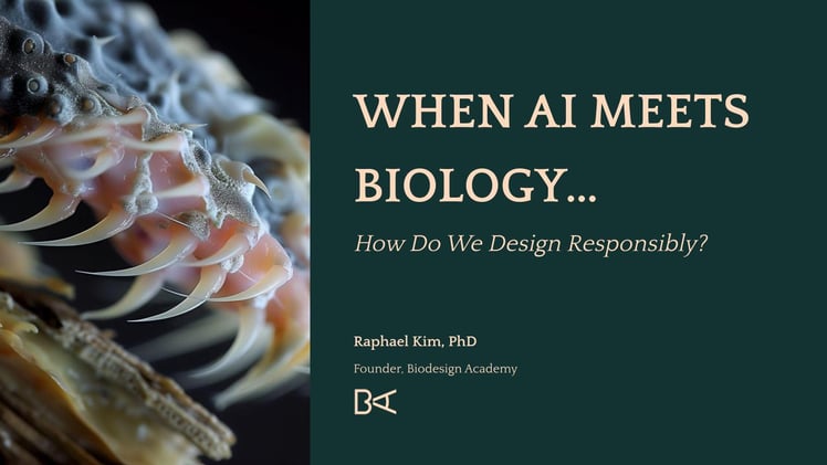 Presenter's Slides + Notes from Next Nature Conference 2025