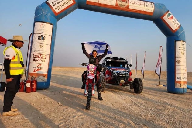 Israeli Motorcyclist Alona Ben Natan Wins Bajas World Cup in Dubai