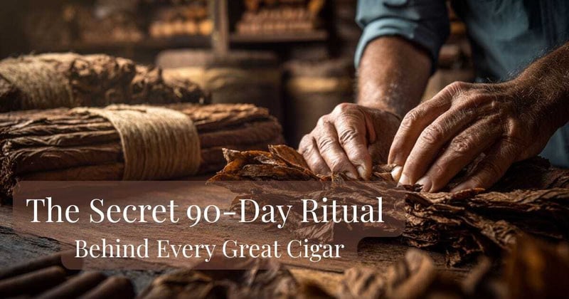 The Secret 90-Day Ritual That Gives Your Cigar Its Soul