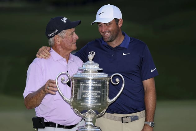 Scheffler Honors the Man Behind His Rise - LITE
