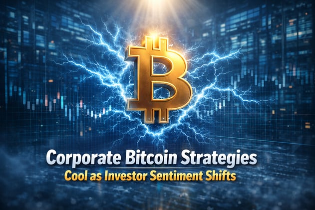 Corporate Bitcoin Strategies Cool as Investor Sentiment Shifts
