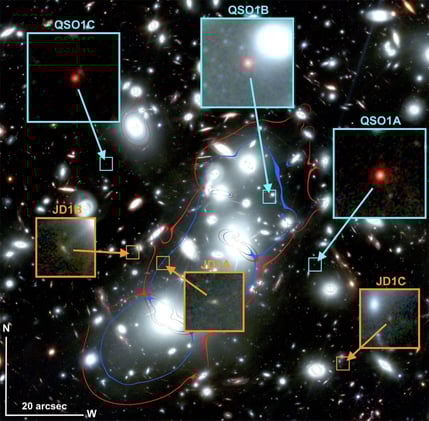 A Little Red Dot may be a mostly naked supermassive black hole