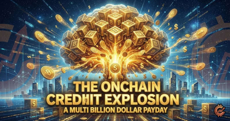 The Onchain Credit Explosion: A Multi Billion Dollar Payday