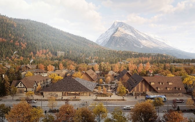 Winning Design Picked For Banff's Major Downtown Visitor Centre Redevelopment
