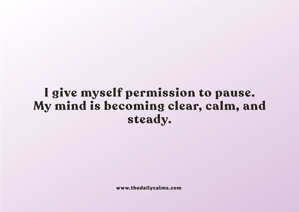 🧘 Pause & clear the mind (Try this 5-minute reset)