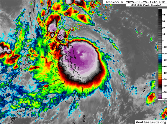 Severe Tropical Storm Bualoi (26W/Opong) – Tropical Cyclone Advisory #5: 1200 UTC 25 September 2025