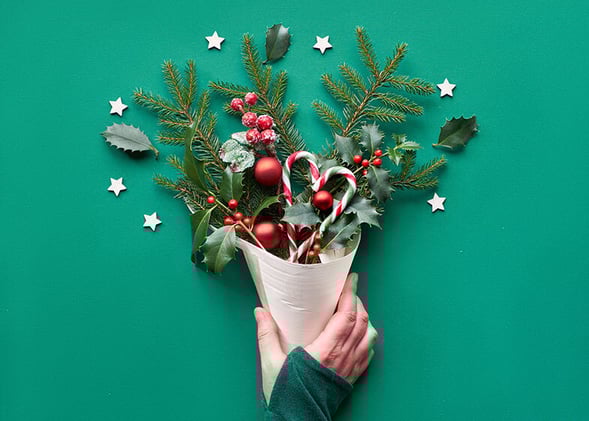 papai noel reduz sua pegada de carbono?