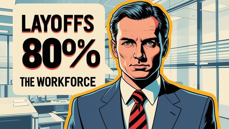 CEO Fires 80% Over AI 😳🤖