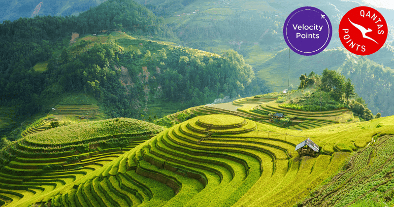 Vietnam from 43,000 Qantas Points