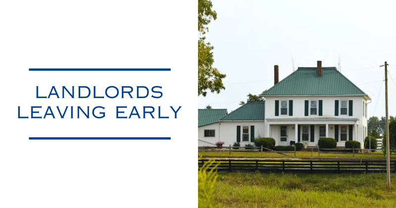 Fears of Landlords Terminating Agreements Early and Leaving Operators Exposed