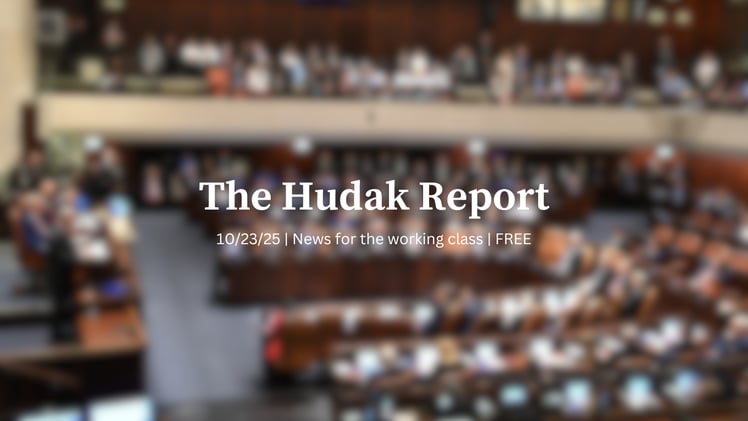 The Hudak Report 10/23/25