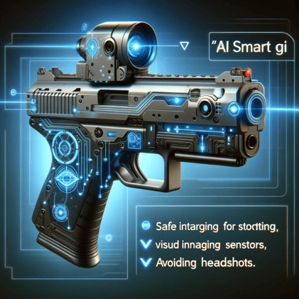 La nueva 'Pistola IA Inteligente' redefine la seguridad pública. Tecnología que Protege