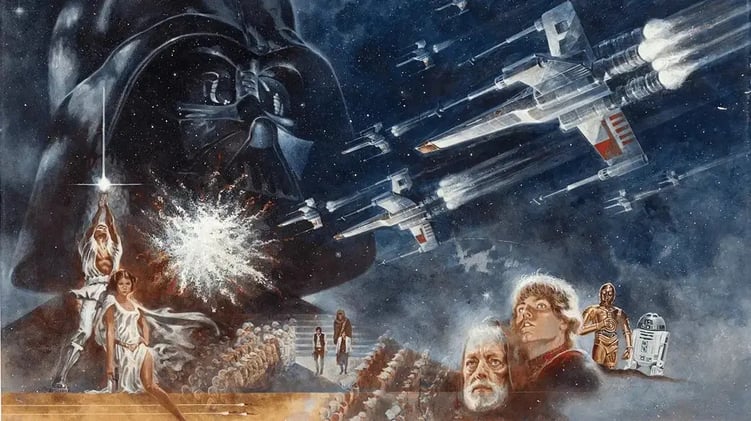 'Star Wars' original painting is new record-holder in the galaxy