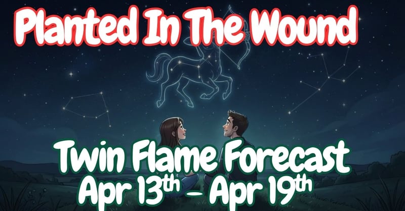 ❤️Twin Flame Energy Forecast🧡: Apr 13th – Apr 19th: Planted In The Wound