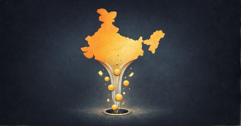 💸Foreign Money Is Leaving India