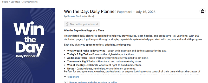 My first Amazon KDP book is live