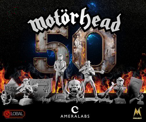 Motörhead 3D Merch Drops Sunday + Summer Printing Deal! 