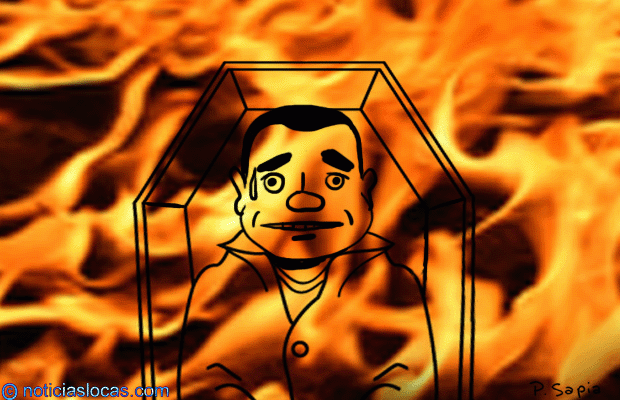 Crean un juego que simula una cremación