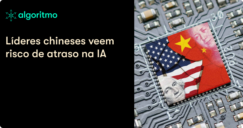 O fosso da IA entre EUA e China está crescendo