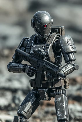 Prototype Humanoid Robotic Soldiers Deployed to Ukraine for First Time 
