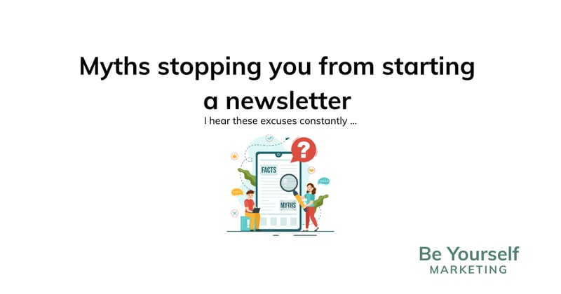 Myths stopping you from starting a newsletter ... [🐝U] 