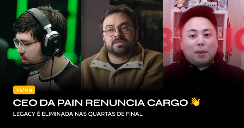 CEO da paiN renuncia cargo 👋