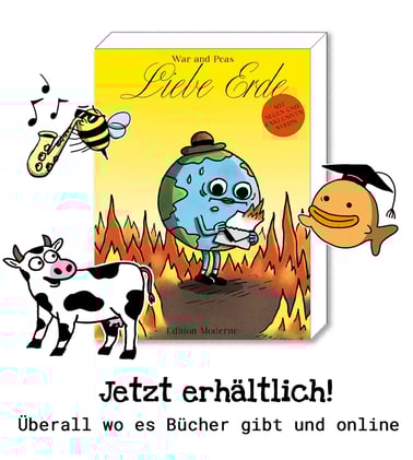 Neues Buch von War and Peas auf Deutsch!