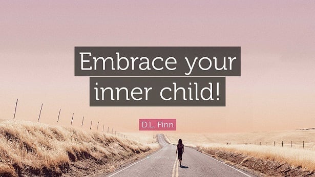 A morning hug for your inner child