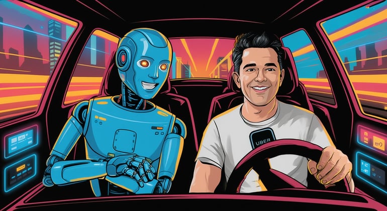 Travis Kalanick's stealth robot play