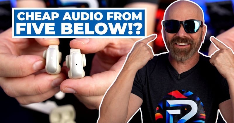 New Video: Cheap Audio Tech from Five Below?