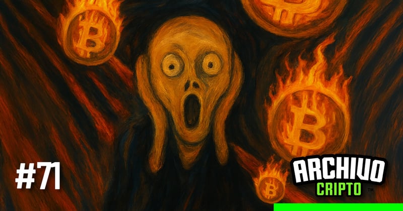 🔻PÁNICO: ¿Hasta dónde va a caer Bitcoin?