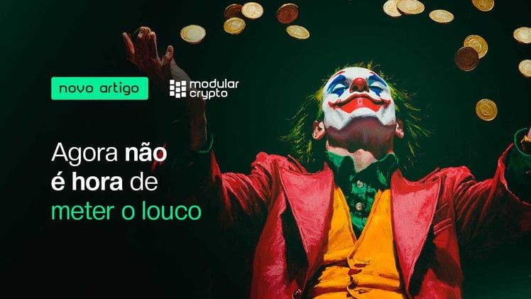 Agora não é hora de meter o louco