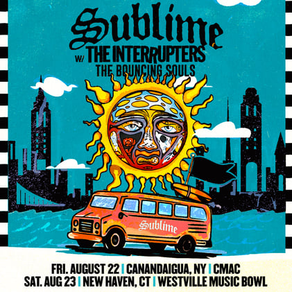 Sublime plays Upstate NY and New Haven this weekend!