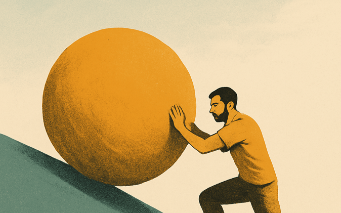 What would Sisyphus have to say about change?
