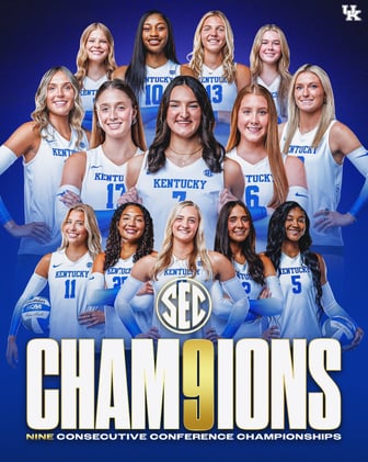 Big Blue Brew 11/17: SEC Champions x9 for Volleyball