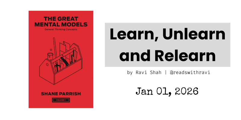 General Thinking Concepts Mental Models, true behavior change and the smartest people.