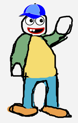 The Joyful Wave of Buddy: Celebrating the Simplicity of Child Art