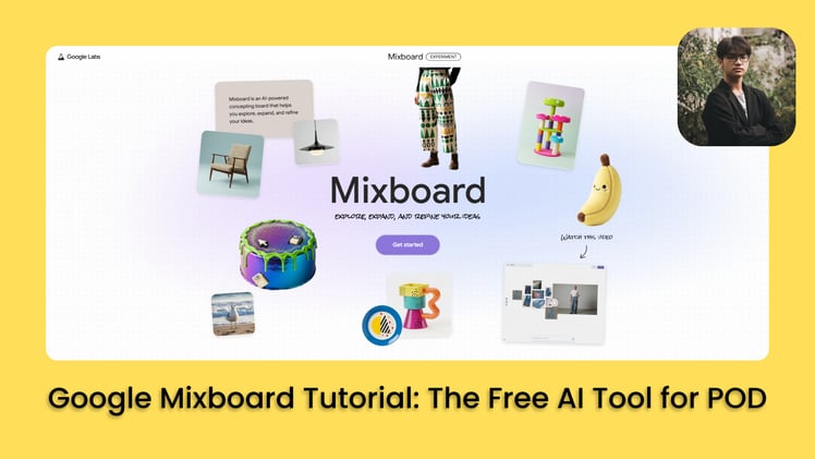 🎨 Google Mixboard: Turn Ideas Into Mockups + Brand Boards in 30 Minutes