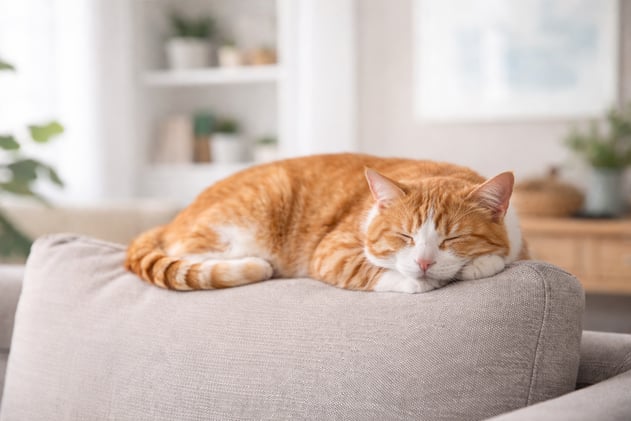 Why Does My Cat Sleep In The Same Spot Every Day?