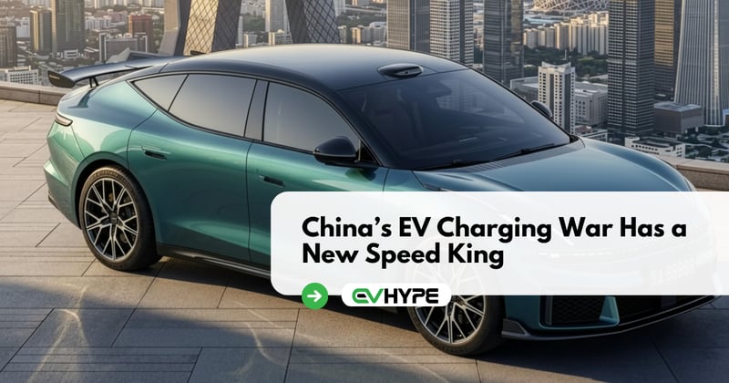 China’s EV Charging War Has a New Speed King