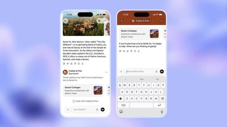 Los anuncios llegan oficialmente a ChatGPT