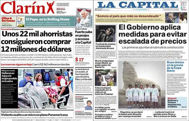 Multas por aumento de precios, dólar para ahorro, Cristina en la CELAC, Obama y el Estado de la Unión