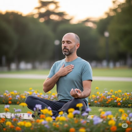Mindfulness & Wellness - Breathing to Tame Your Default Mode: the 5-5-5 Pattern 🌬️