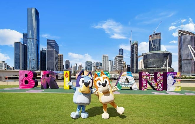 🔵 Bluey's World is landing in Brisbane Next August