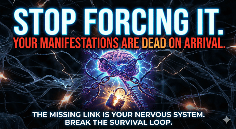Stop forcing it. Why your manifestations are dead on arrival.